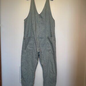 Free People High Roller Stripe Jumpsuit